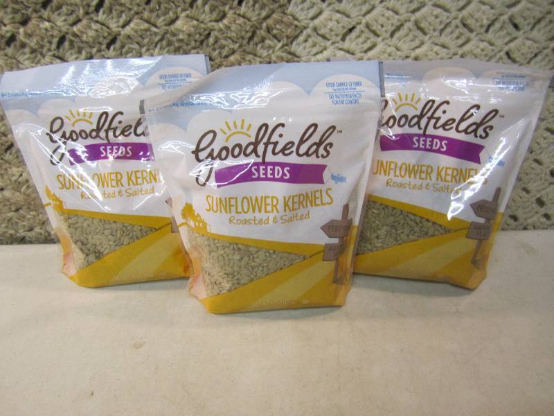 lot 231 image: 3 Bags Goodfields Sunflower Kernels...