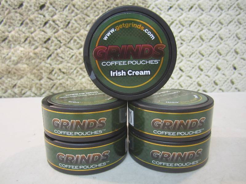 lot 232 image: 5 Grinds Coffee Pouches Irish Cream...