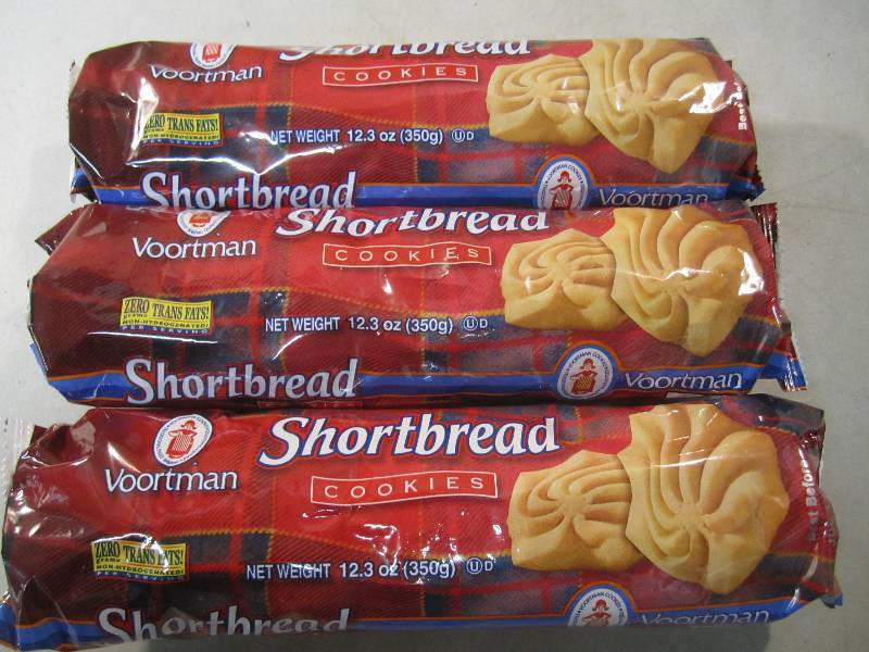 lot 246 image: 3 Packs of Shortbread Cookies Best ...