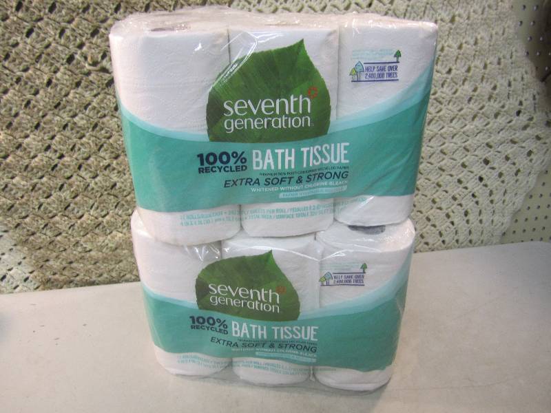 lot 264 image: 24 Rolls 2-Ply Bath Tissue 2 packs ...