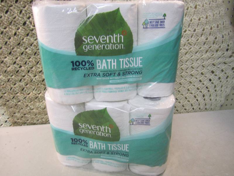 lot 268 image: 24 Rolls 2-Ply Bath Tissue 2 packs ...