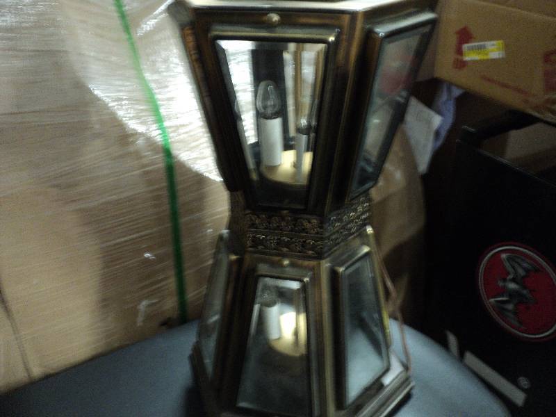 lot 9 image: vintage lamp 39 tall...