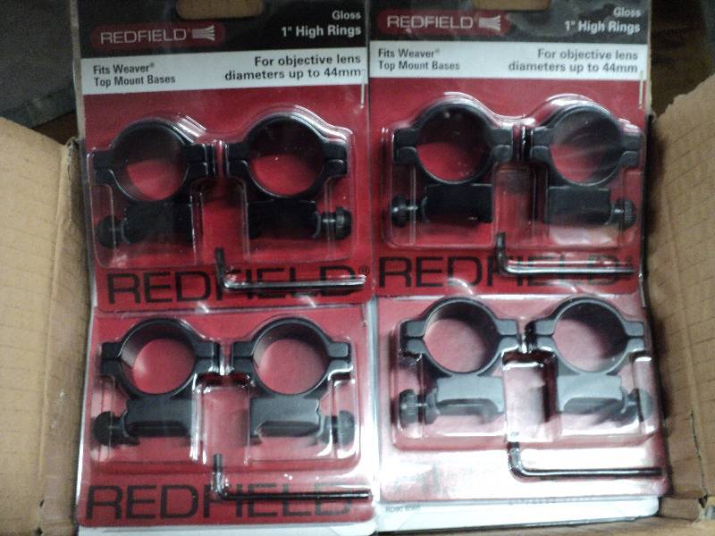 lot 94 image: Redfield 1 high rings - fits Weave...