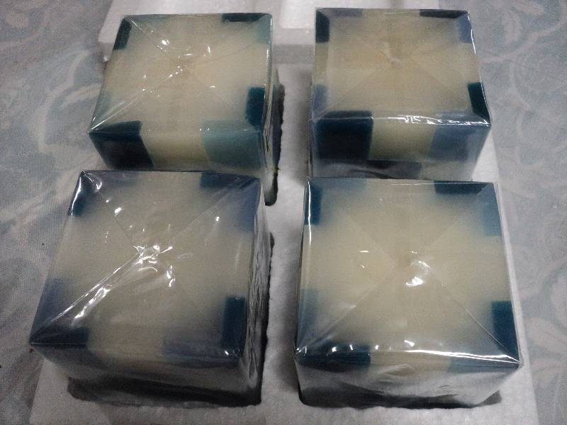 lot 98 image: case of 24 candles...