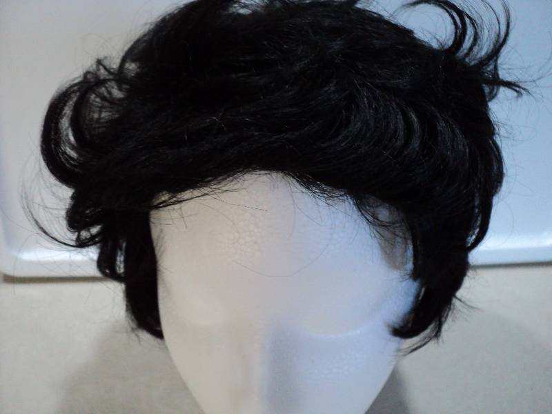 lot 109 image: Ashro Sharon off black wig...