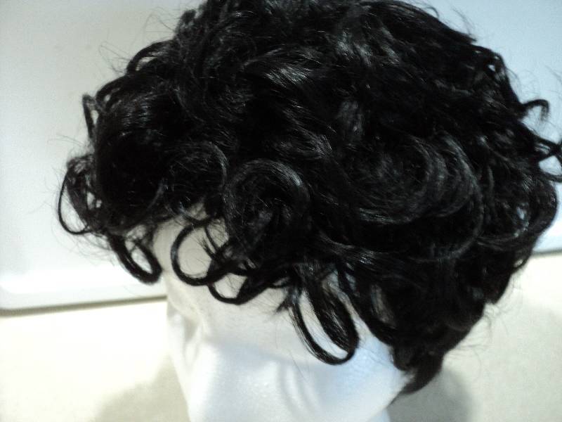 lot 113 image: Ashro Haleigh off black wig...