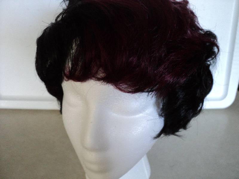 lot 131 image: Ledisi BurgundyBlack wig...
