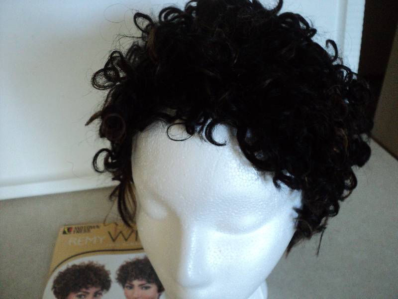 lot 137 image: Remy 100% human hair wig...