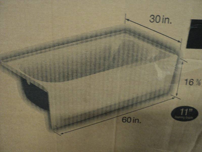 lot 148 image: Maui Comfort bathtub - porcelain fi...