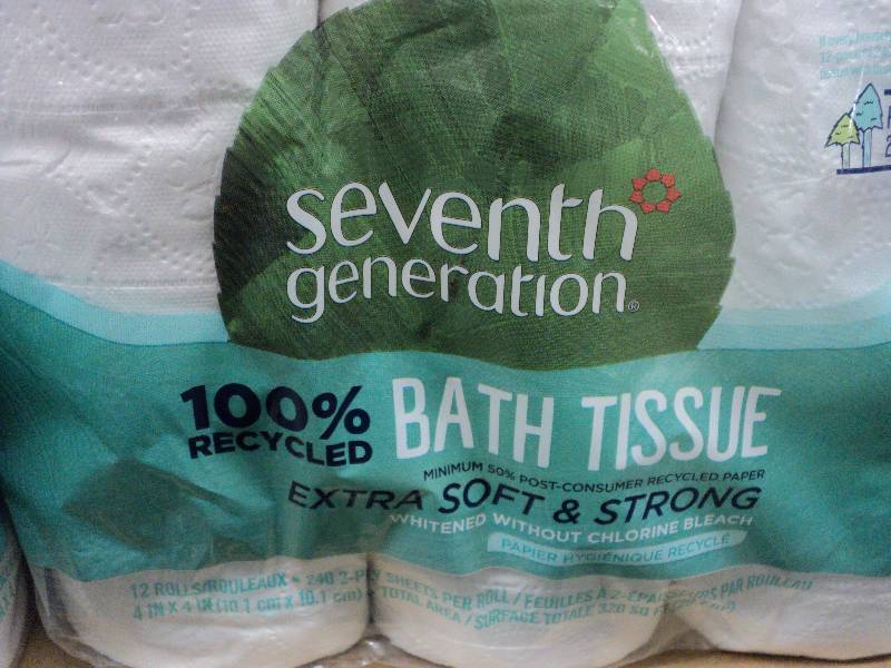lot 164 image: Seventh Generation bath tissue - 24...