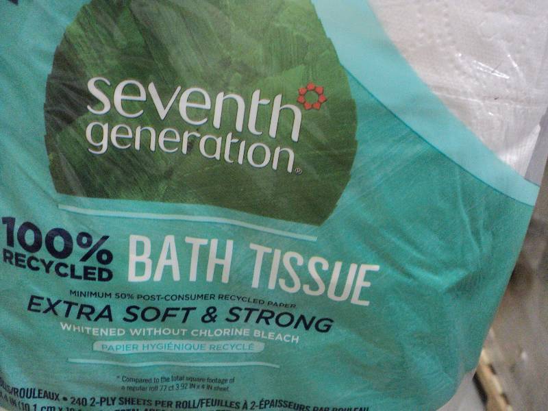 lot 169 image: Seventh Generation bath tissue - 24...