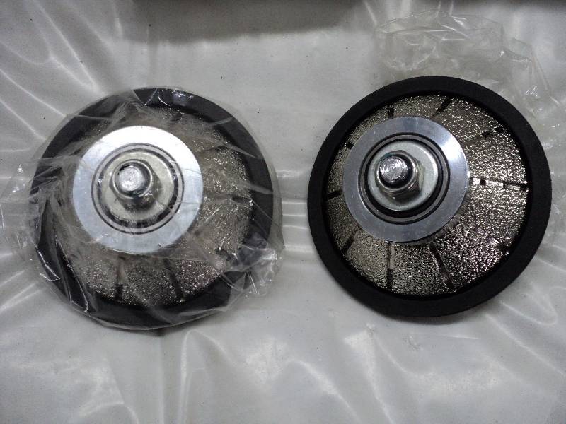 lot 202 image: Diamond Plated Stone Profiler Wheel...