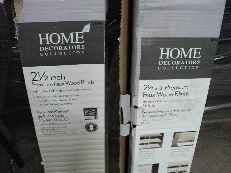 lot 320 image: 2 Home Decorators Collection 66 x 6...