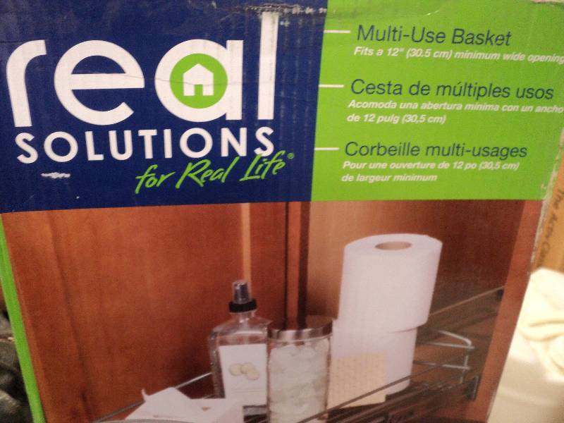 lot 378 image: Real Solutions multi-use basket...