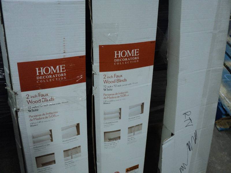 lot 307 image: 3 Home Decorators Collection blinds...