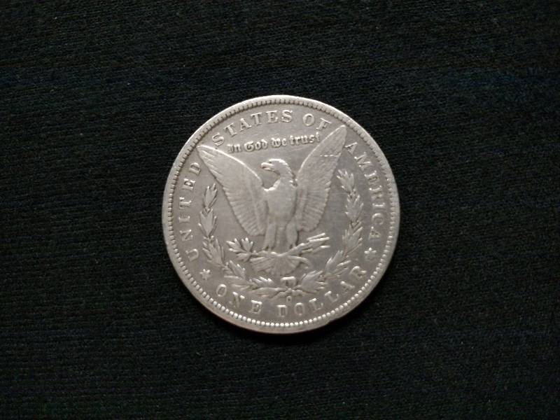 1890 O Morgan Silver Dollar...