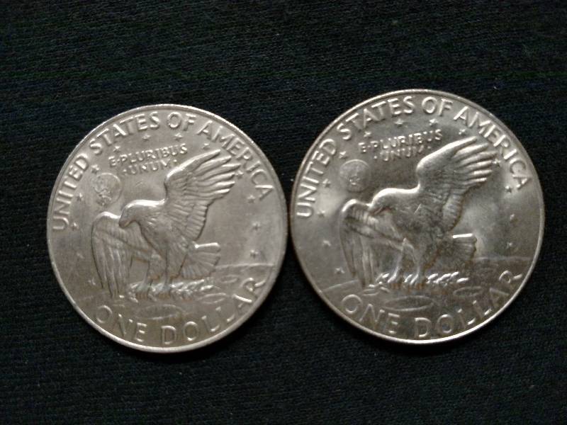 1978 & 1978 D Eisenhower Dollars...