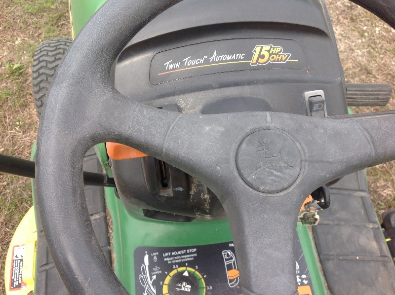 john deere twin touch automatic 15 hp ohv