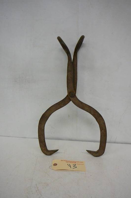 lot 43 image: Ice tongs 18 High