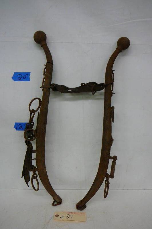 lot 89 image: Horse Hanes steel