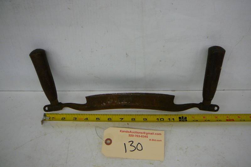 lot 130 image: Draw knife