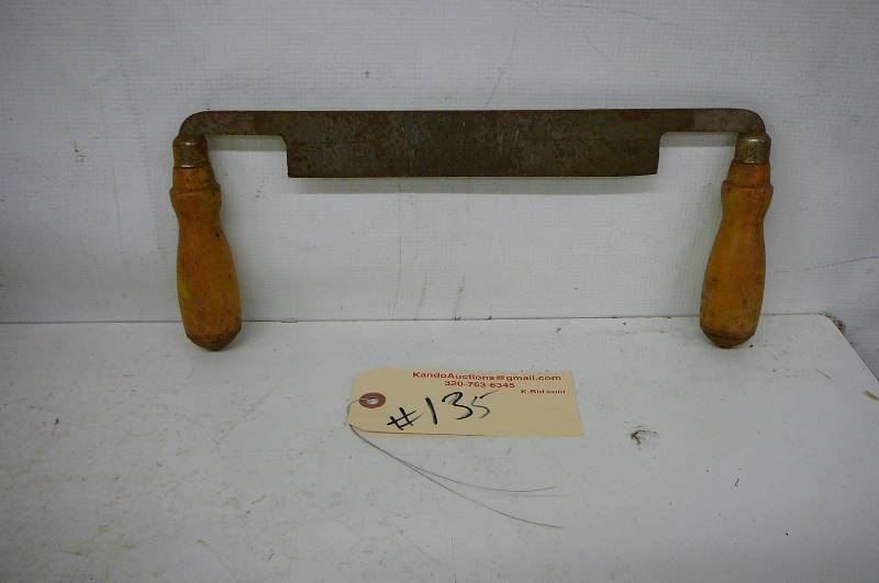 lot 135 image: Draw knife