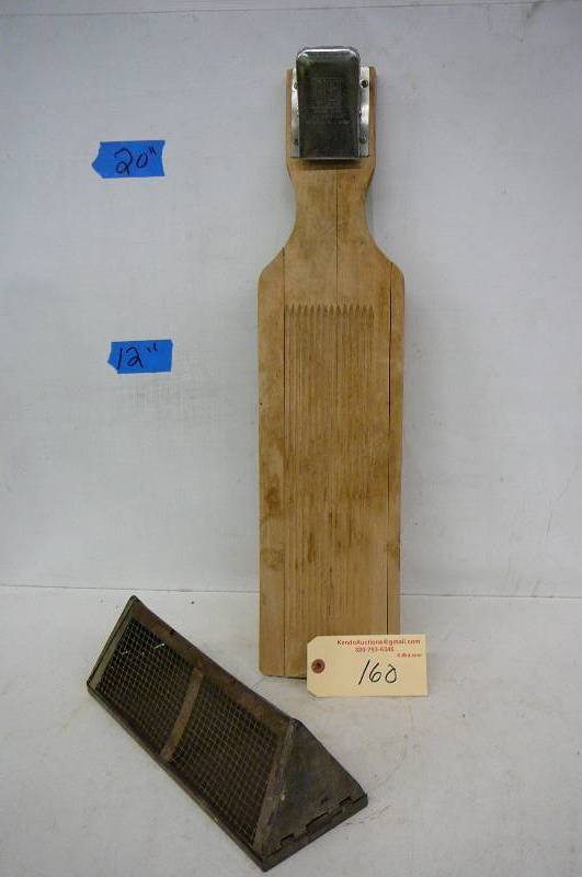 lot 160 image: Frog Box, Fishing cleaning board