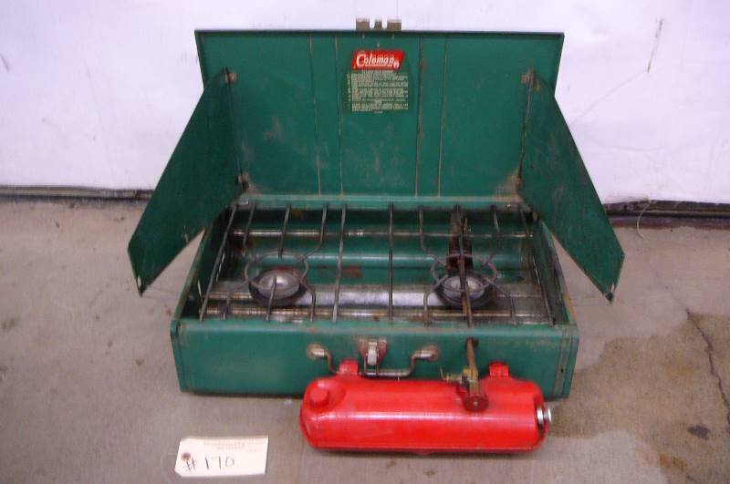 lot 170 image: Coleman 4139 Two Burner Cook Stove