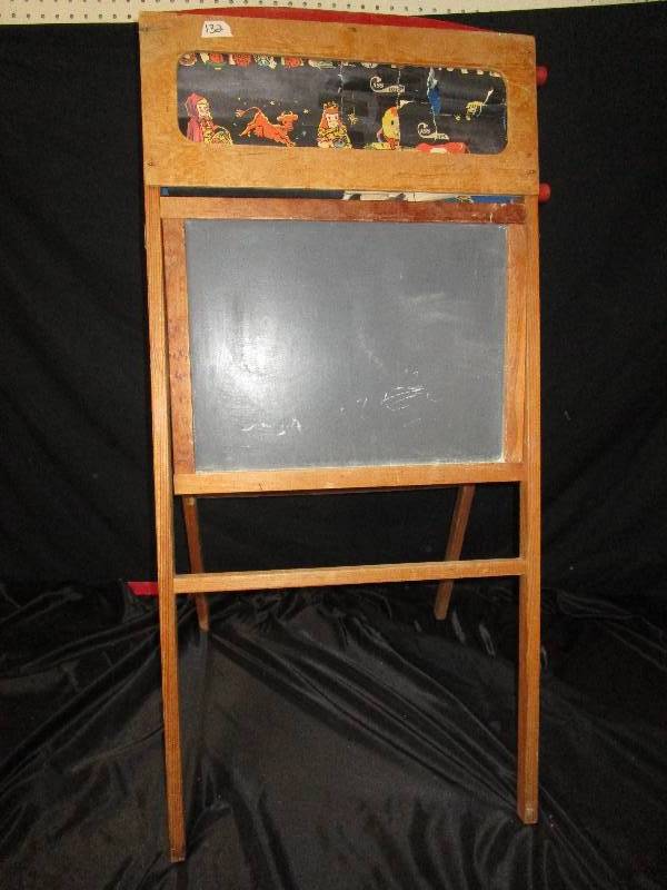 lot 48 image: Antique Chalkboard