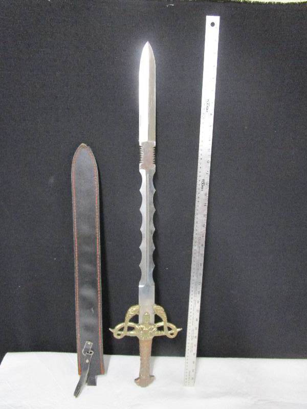 lot 112 image: Sword and Sheath 34 Long
