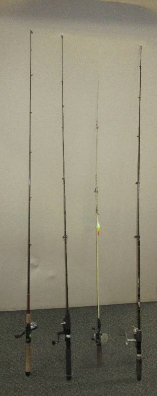 lot 143 image: 4 Rods and Reels