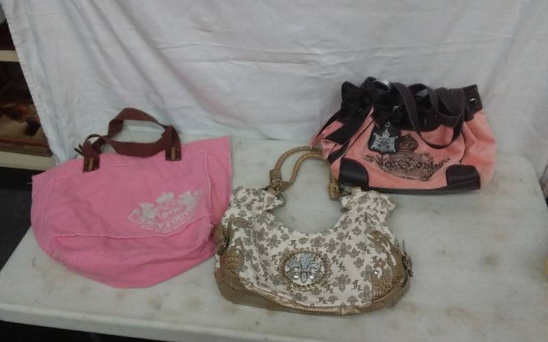 2-Juicy Couture Handbags, 1-Other Handbag