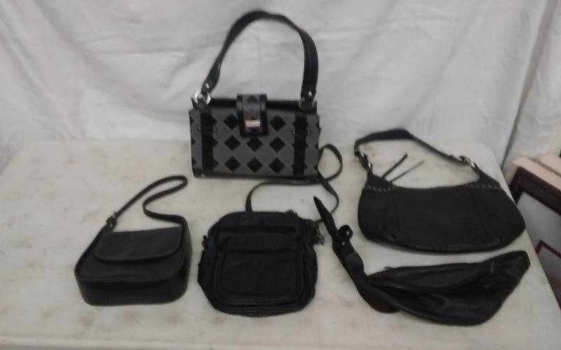 1- Miche Handbag, 2-Other Leather Handbags