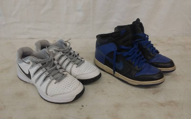 2-Pair Nike Sneakers Size 10