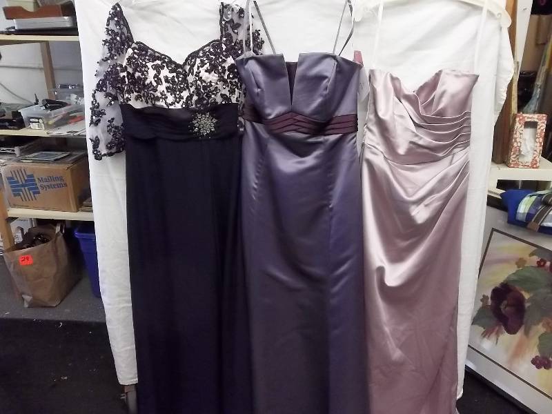 3 Long Dresses
