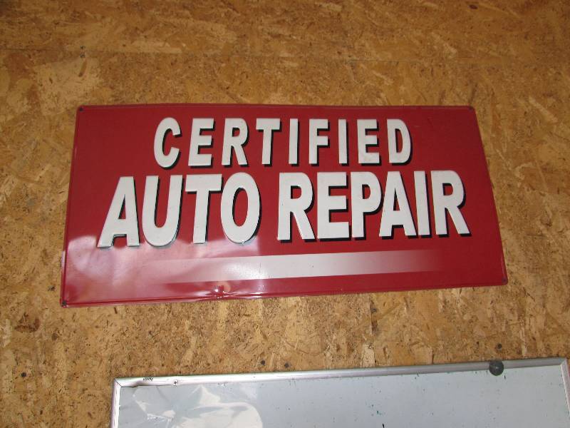 lot 146 image: TWO METAL SIGNS