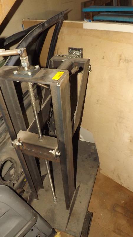 lot 219 image: HOMEMADE FRAME DRILL