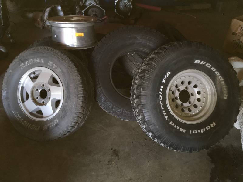 lot 168 image: TIRES AND RIMS