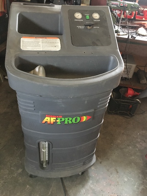 lot 1A image: AF Pro Coolant Flushing Machine