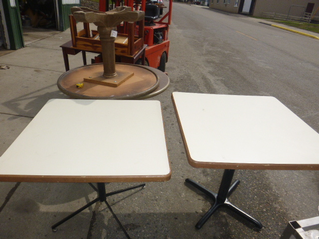 lot 34 image: 2 Restaurant Tables