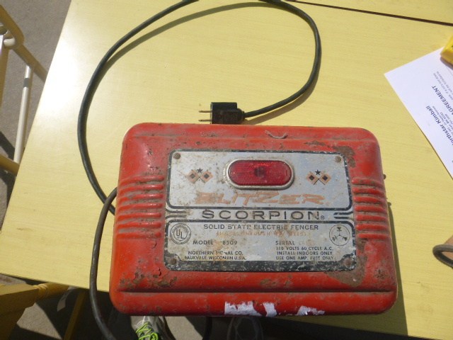 lot 49 image: Scorpion Electric Fencer