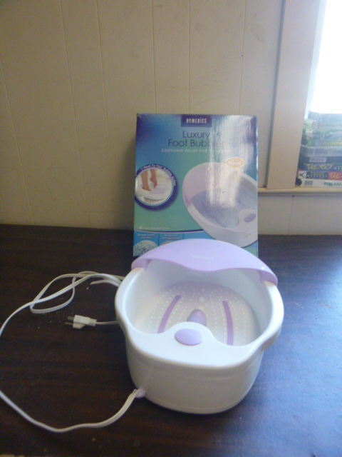 lot 113 image: Homedics Foot Bath