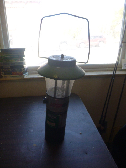 lot 127 image: Coleman Propane Lantern