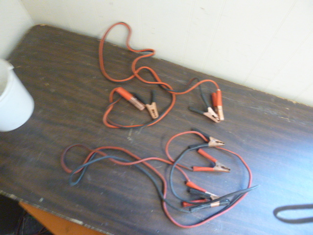 lot 128 image: 2 Pair of Jumper Cables