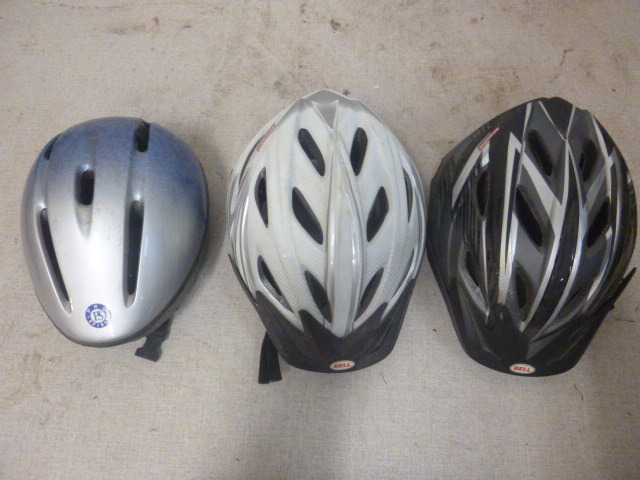 lot 234 image: 3 Bicycle Helmets