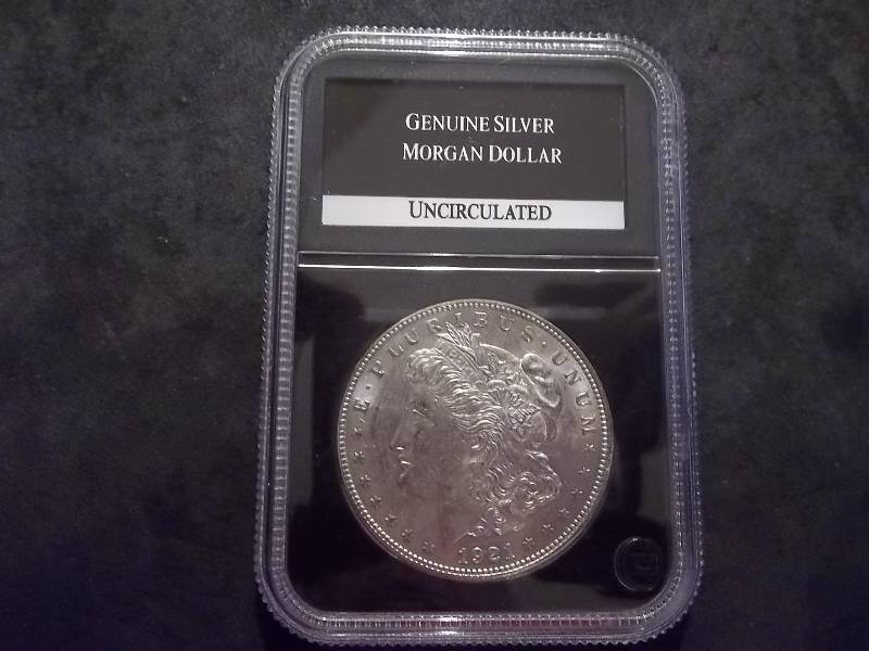 lot 7 image: 1921  Morgan Silver Dollar