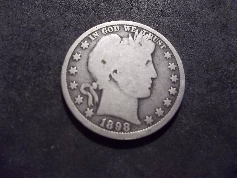 lot 13 image: 1898 Barber Half Dollar