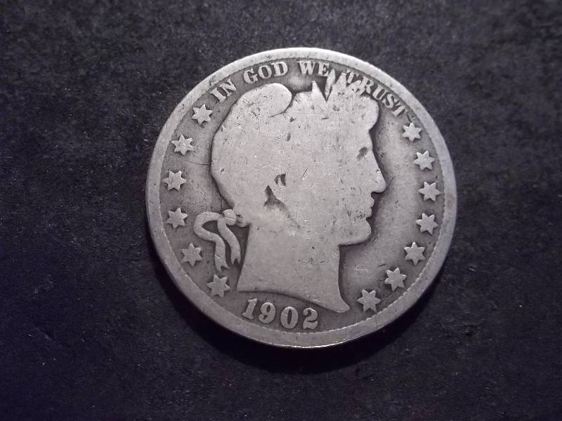 lot 18 image: 1902 Barber Half Dollar