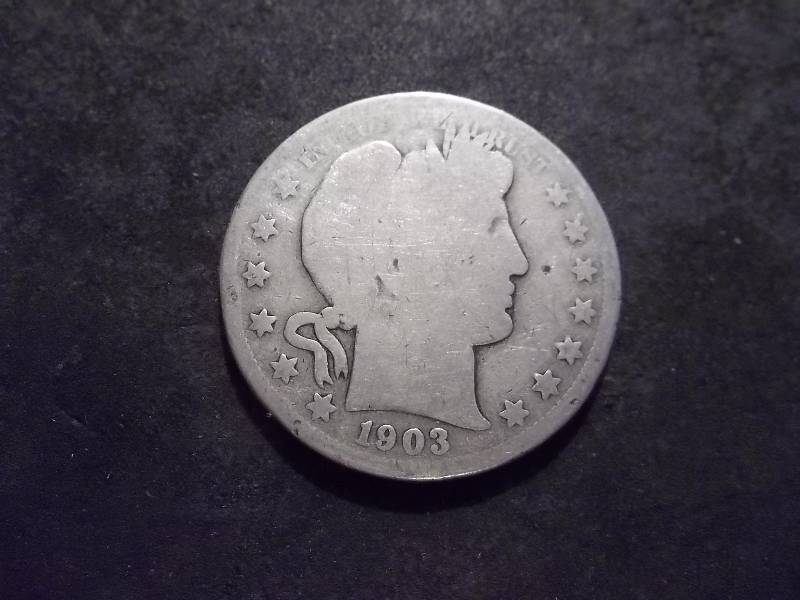 lot 20 image: 1903 O Barber Half Dollar