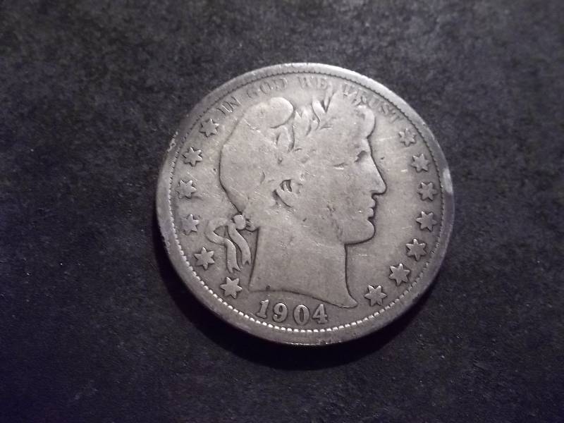 lot 22 image: 1904  Barber Half Dollar